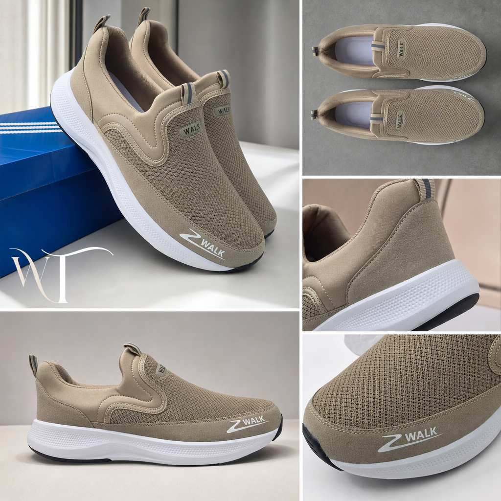 WALK Slip-On — Sand Beige