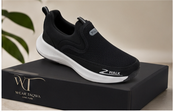 WALK Slip-On — Black & White
