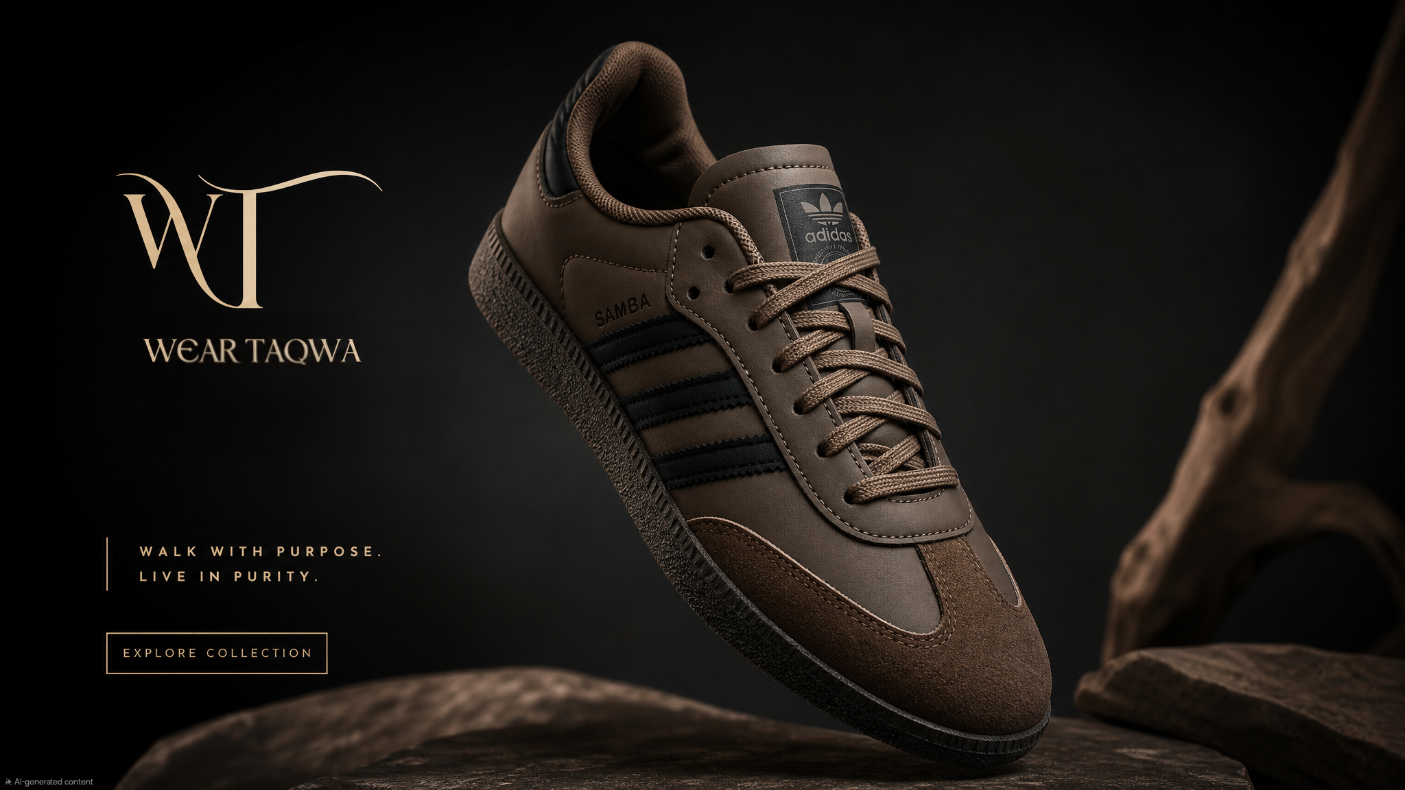 SAMBA Charcoal Brown