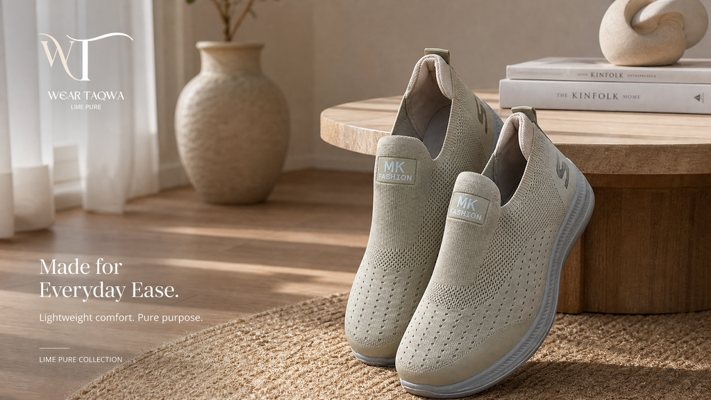 WALK Slip-On — Sand Beige
