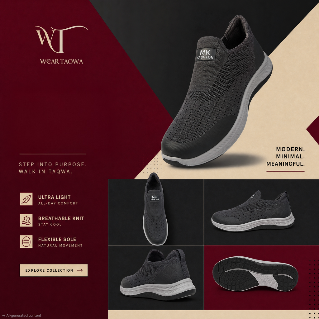 WALK Slip-On — Charcoal Grey