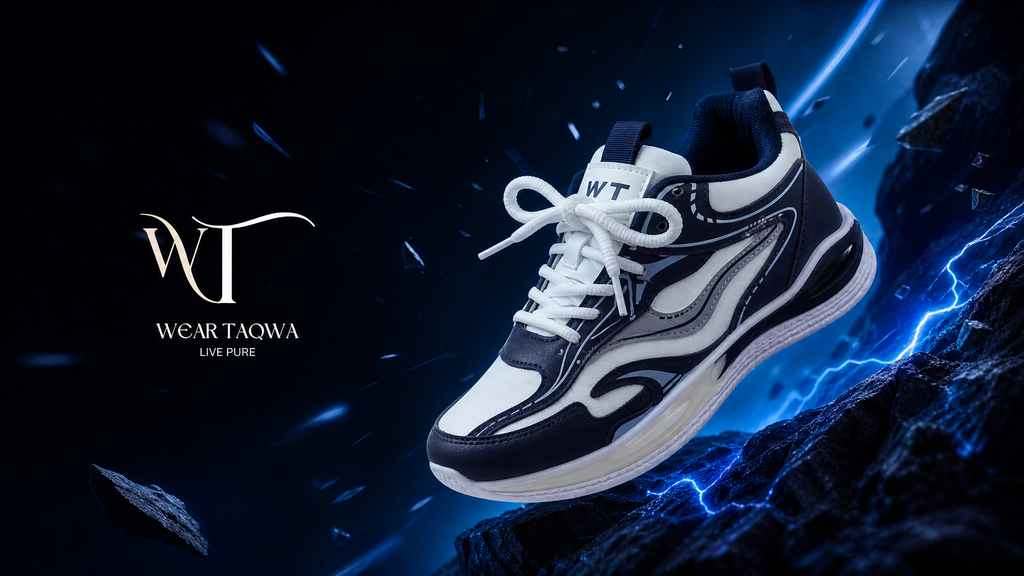 AJM Air Memory Runner — Navy & White