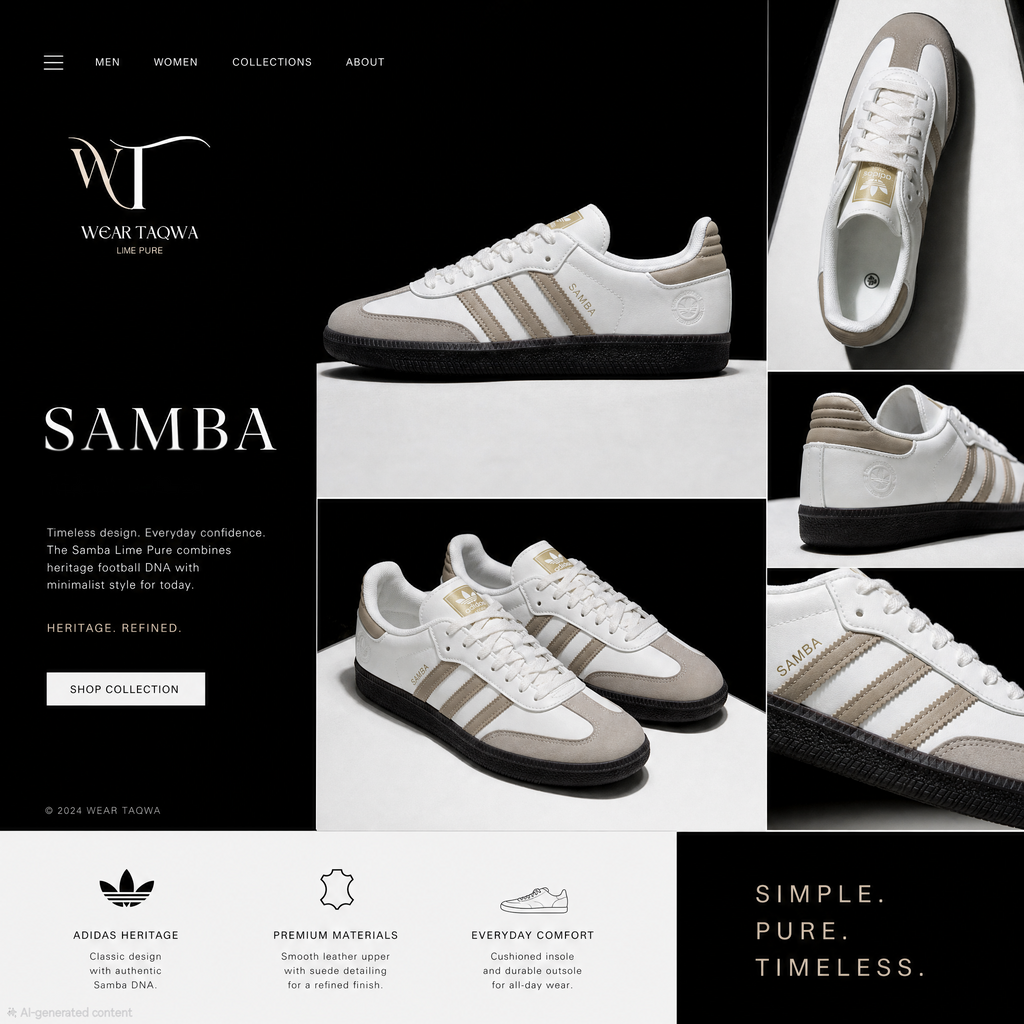 Classic White - cream SAMBA
