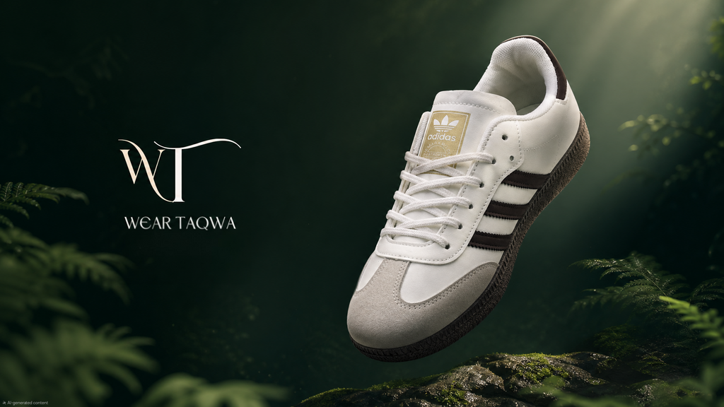 Classic white - brown SAMBA